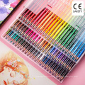 Wholesale 48/72/120/160/180 Professional Oil Color Pencil Set Watercolor Drawing colored pencils wood colour coloured pencils